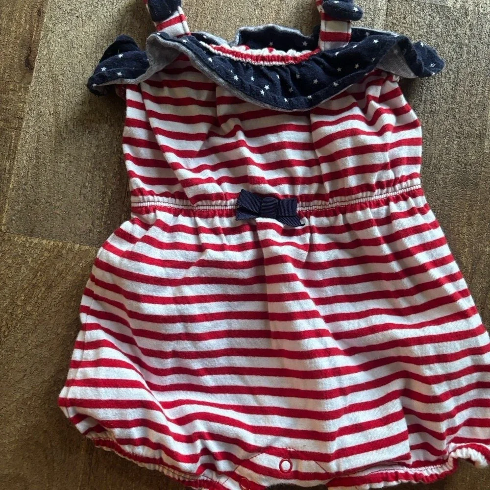 Newborn infant USA‎ themed clothes 0-3 Months